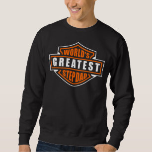 Sweatshirt La plus grande Stepdad du monde pour les hommes fê
