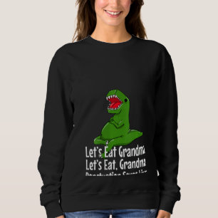 Sweatshirt La ponctuation des femmes sauve des vies Grammar D