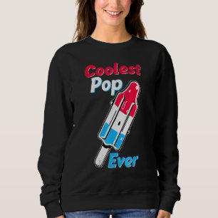 Sweatshirt La Pop la plus froide jamais Popsicle Bombe Rétro