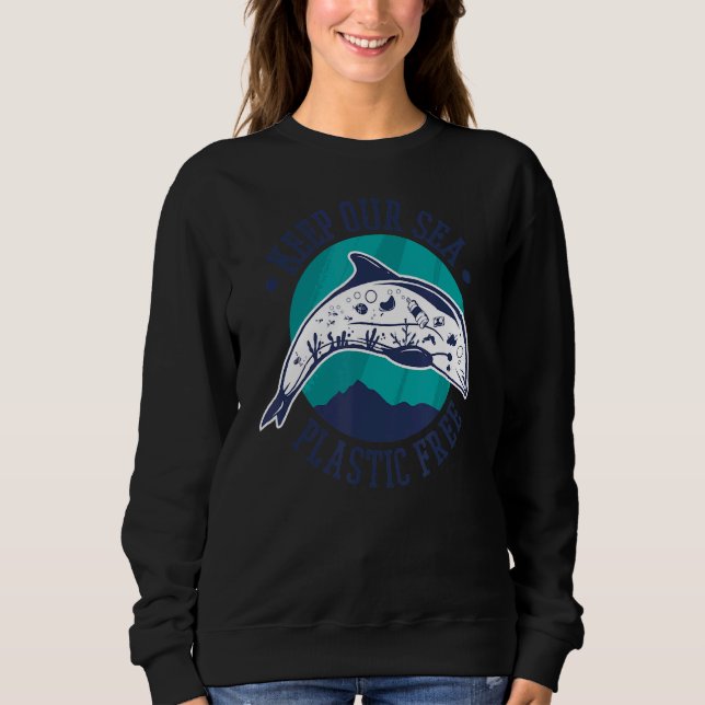 Sweatshirt La protection de l'environnement est la protection (Devant)