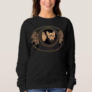 Sweatshirt La rébellion des Métis de la tribu Wolf Shirt Swea