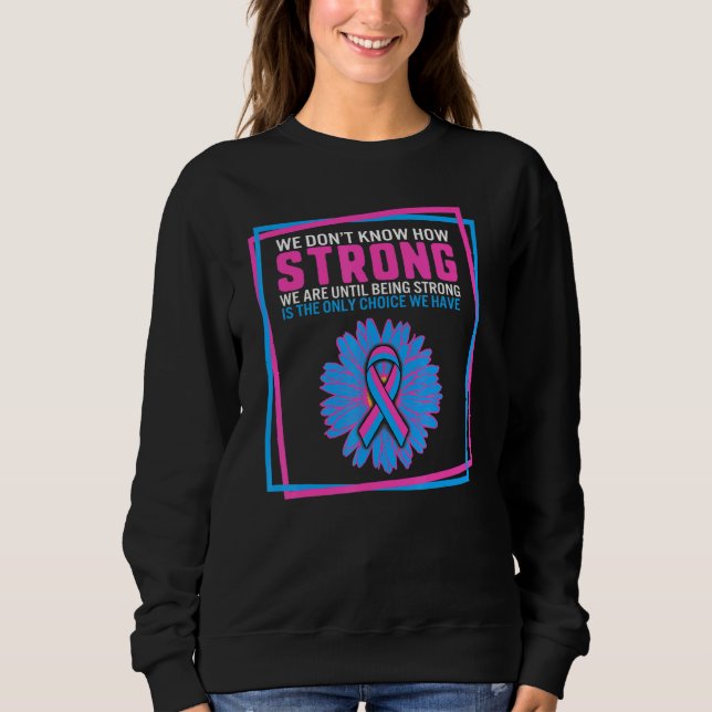 Sweatshirt La Sensibilisation À La Perte Du Nourrisson Est Se (Devant)