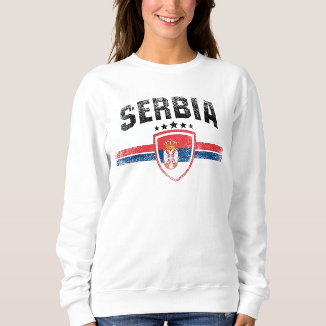 Sweatshirt La Serbie (Devant)