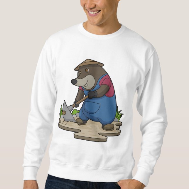 Sweatshirt La taupe en fermière (Devant)