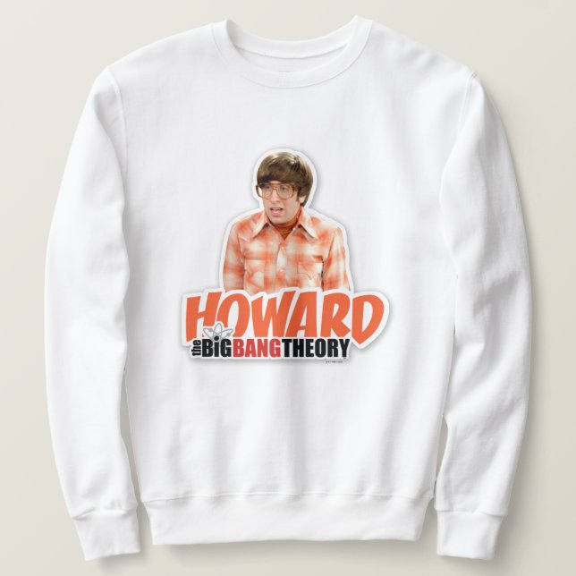 Sweatshirt La théorie du Big Bang | Howard (Design devant)
