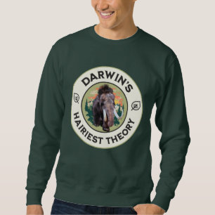 Sweatshirt La théorie la plus poilue de Darwin : le mammouth