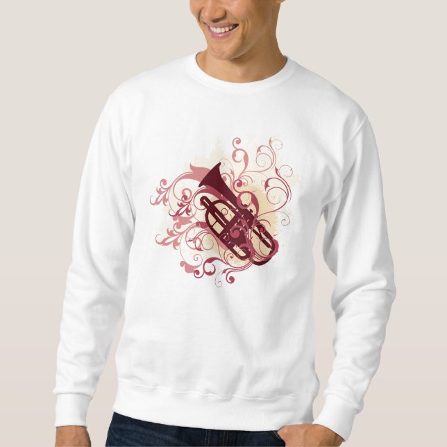 Sweatshirt La trompette (Devant)