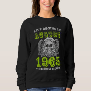 Sweatshirt La Vie Commence En Août 1964 La Naissance Des Lége