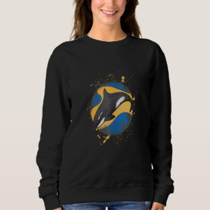 Sweatshirt La Vie De La Mer Des Baleines Sauvez Le Débardeur 
