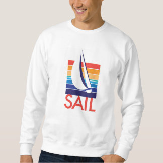 Sweatshirt La vie est un Breeze®_Boat dans la voile carrée de