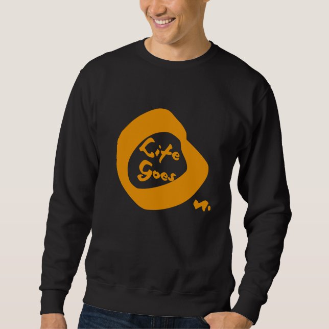 Sweatshirt La Vie Sur Nice Texte Inspirationnel (Devant)