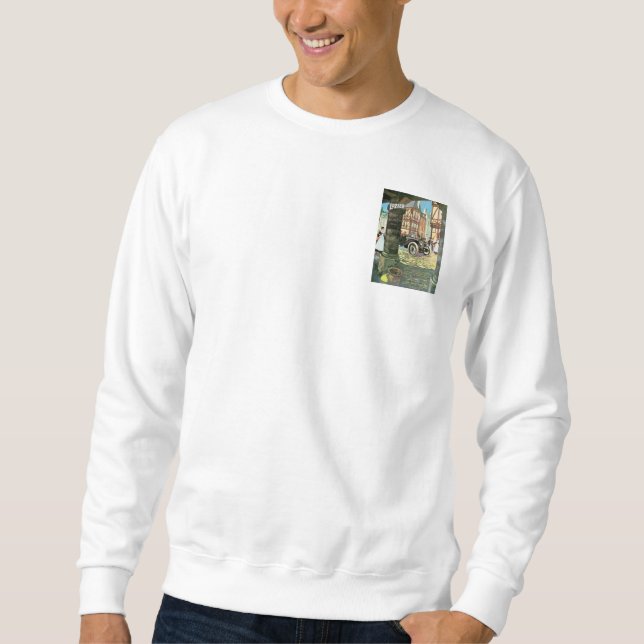 Sweatshirt La voiture de classique de Lozier (Devant)