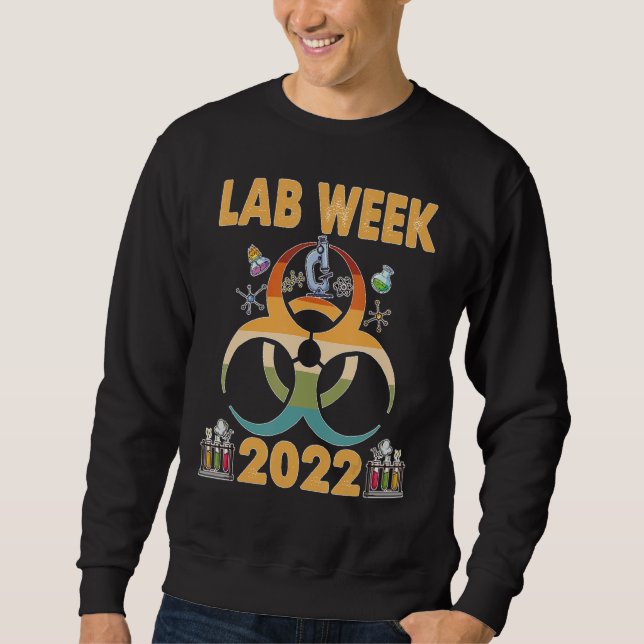 Sweatshirt Lab Week 2022 Laboratory Tech (Devant)