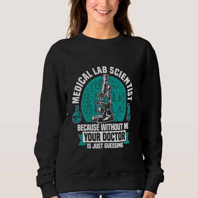 Sweatshirt Laboratoire scientifique Médicale Laboratoire tech (Devant)