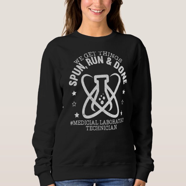 Sweatshirt Laboratoire Technicien de laboratoire Médicale 1 (Devant)