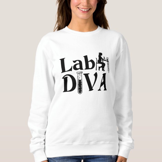 Sweatshirt Laboratoire technique (Devant)