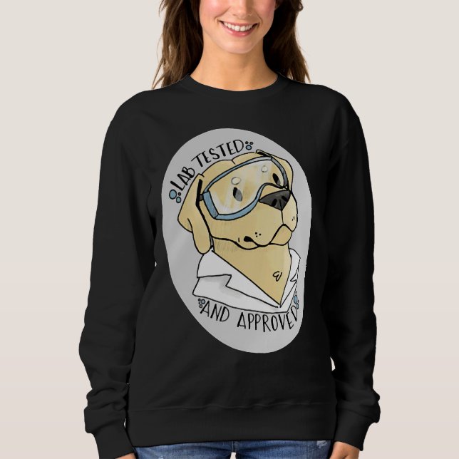 Sweatshirt Laboratoire Testé Et Approuvé Actif (Devant)