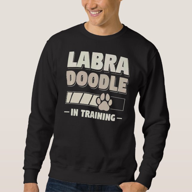 Sweatshirt Labradoodle Dans L'Entraînement Chien (Devant)