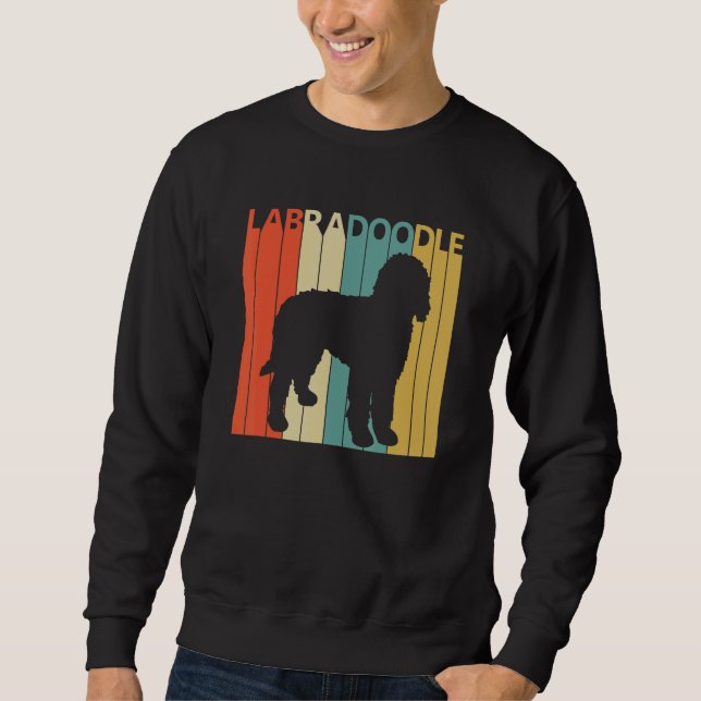 Sweatshirt Labradoodle Dog (Devant)