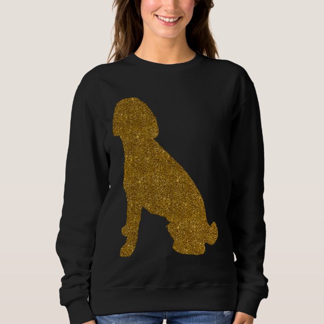 Sweatshirt Labradoodle  For Women Girl Dog Animal Poodle (Devant)