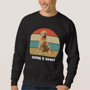 Sweatshirt Labrador Café Et Livres Vintage Labrador Retriev
