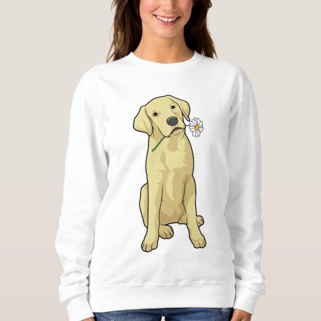 Sweatshirt Labrador Daisy (Devant)