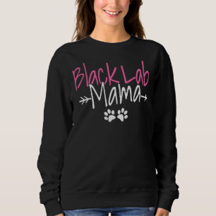 Sweatshirt Labrador For Women Chien Maman Black Lab Mama