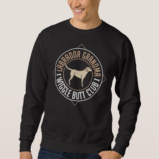 Sweatshirt Labrador Grandma Mother S Day Retriever (Devant)