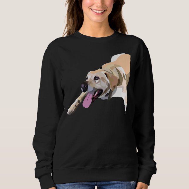 Sweatshirt Labrador "lab" Retriever (Devant)