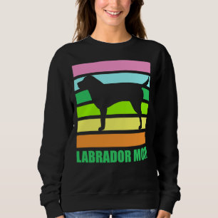 Sweatshirt Labrador Mom Retro