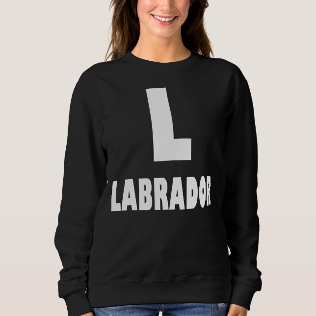 Sweatshirt Labrador Mom T (Devant)