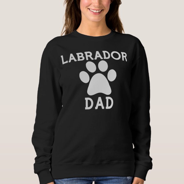 Sweatshirt Labrador Papa Paw (Devant)