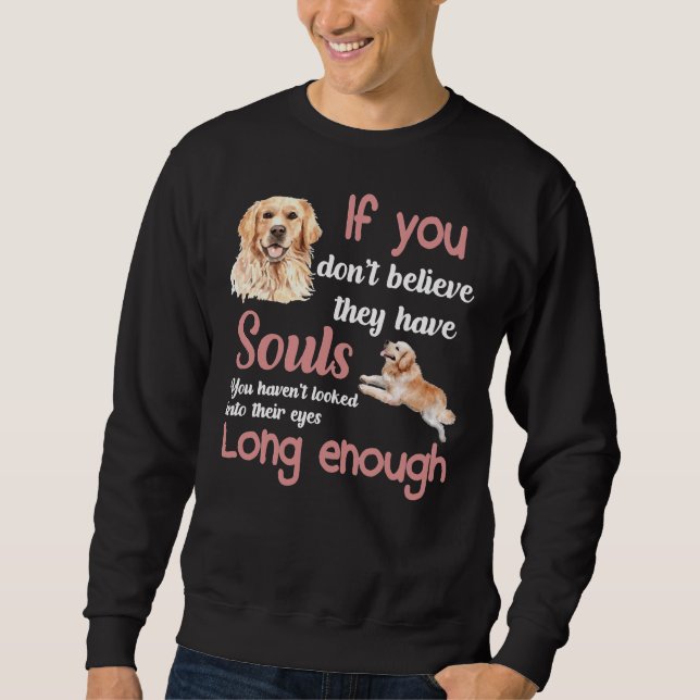 Sweatshirt Labrador Retriever Chien Assez Longtemps (Devant)