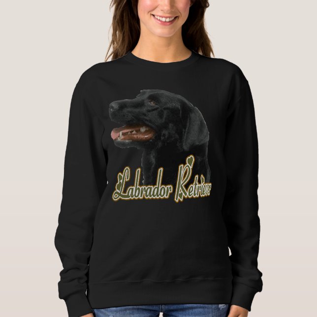 Sweatshirt Labrador Retriever Chiens Cadeaux (Devant)