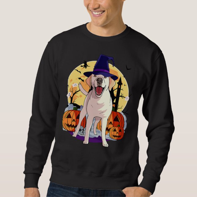 Sweatshirt Labrador Retriever Cute Lab Chien (Devant)
