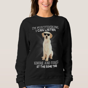 Sweatshirt Labrador Retriever Im Multitâche