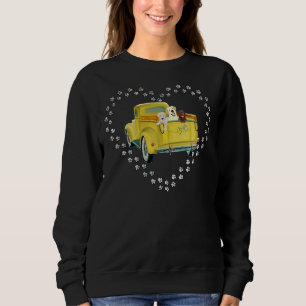 Sweatshirt Labrador Retriever Puppies Chien Maman & Papa L
