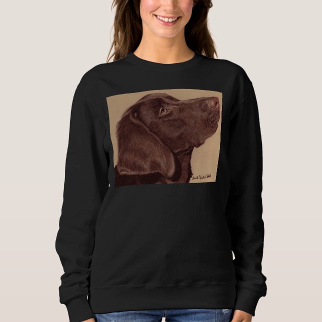 Sweatshirt Labrador Retriever Vignette (Devant)