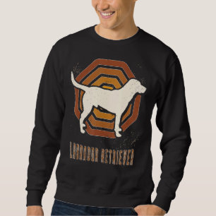 Sweatshirt Labrador Retriever Vintage Retro Classic Chien Lov