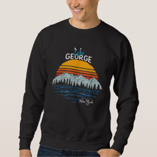 Sweatshirt Lac George New York Camping Souvenir
