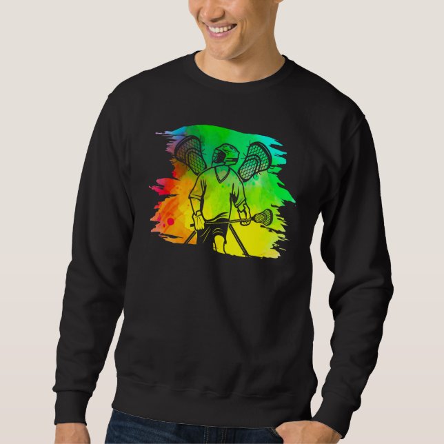Sweatshirt Lacrosse Lax Lacrosse Player  Quote 4 (Devant)