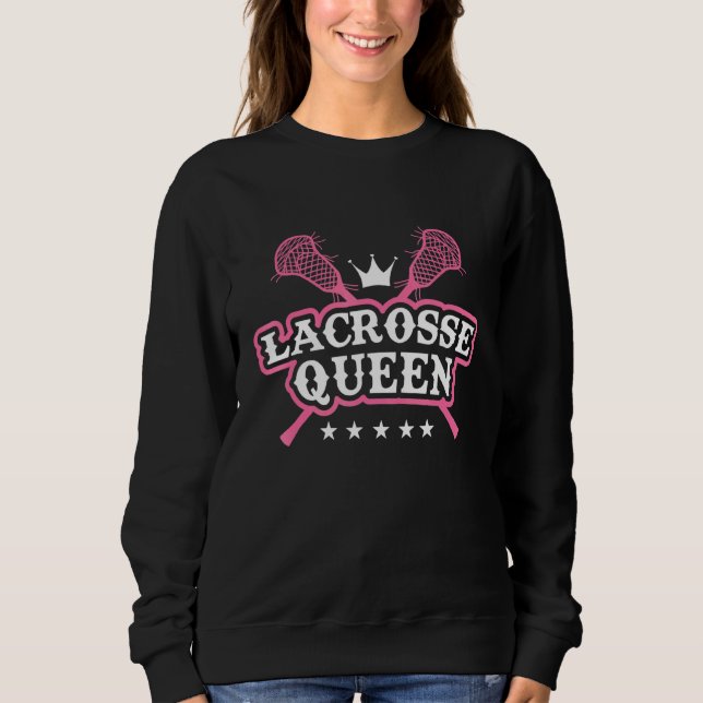 Sweatshirt Lacrosse Queen Player (Devant)