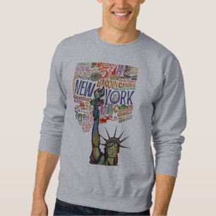 Sweatshirt Lady Liberty New York NY State
