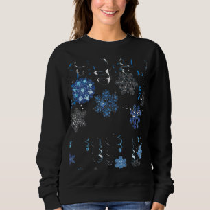 Sweatshirt Lady Snow Flake