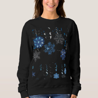 Sweatshirt Lady Snow Flake