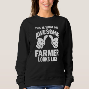 Sweatshirt L'Agriculteur Awesome A L'Air Drôle