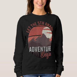 Sweatshirt Laisser L'Aventure Commencer Les Enfants Premier J