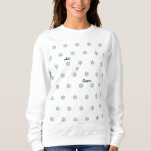 Sweatshirt Laisser le chandail de neige