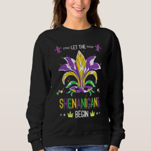 Sweatshirt Laissez Les Shenanigans Commencer Le Costume Masca