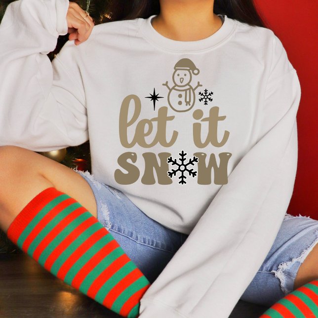 Sweatshirt Laissez neige de cendres (Créateur téléchargé)